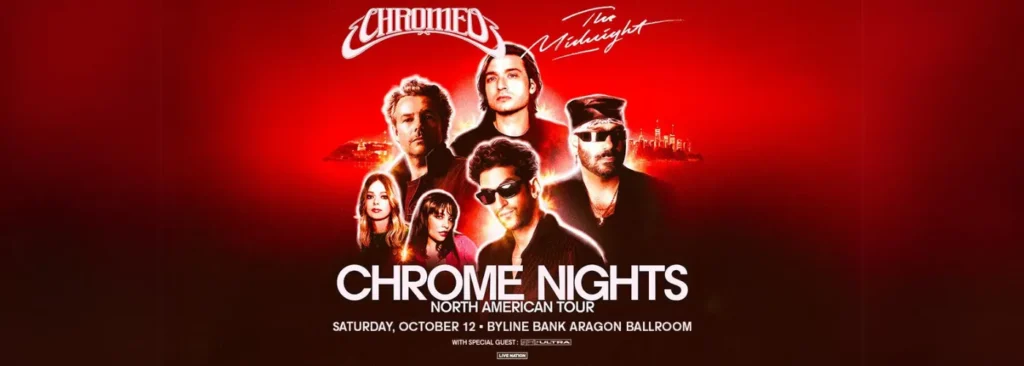 Chromeo & The Midnight at Byline Bank Aragon Ballroom