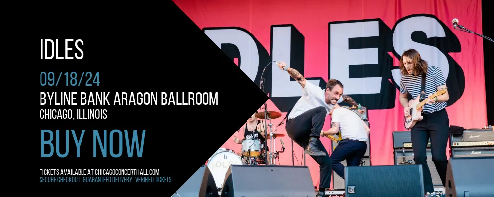 Idles at Byline Bank Aragon Ballroom