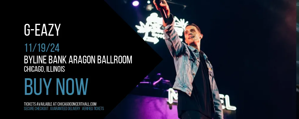 G-Eazy at Byline Bank Aragon Ballroom