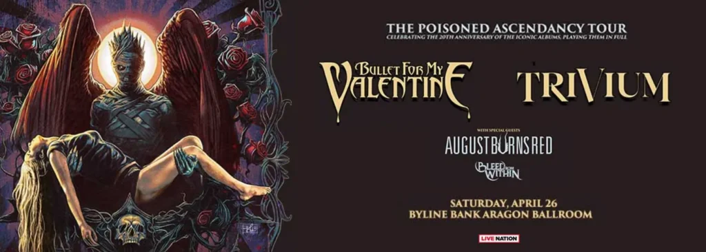 Bullet For My Valentine & Trivium at Byline Bank Aragon Ballroom